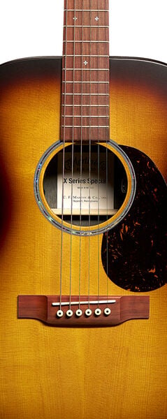 Body of Martin 000-X2E Brazilian Burst Guitar image number 2